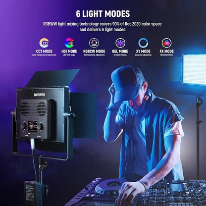 Croma PRO RGB 600 | Panel LED de Iluminación Profesional