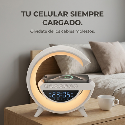 LuminaCharge 3 en 1 | Luz, carga y sonido integrado