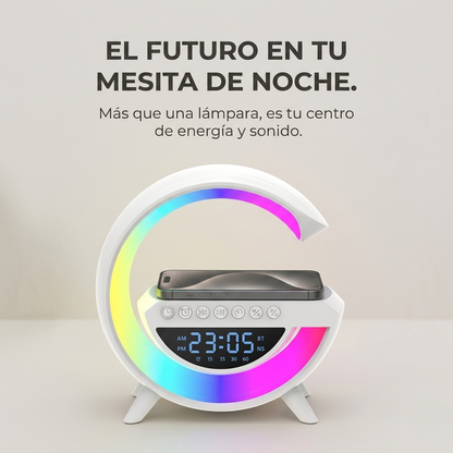 LuminaCharge 3 en 1 | Luz, carga y sonido integrado