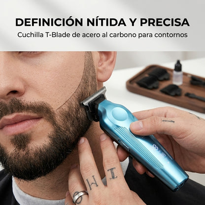 BarberPro DualSet | Combo Kemei Peluquero patillera 2296 264