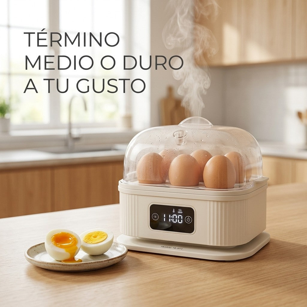 EasyEgg | Hervidor digital | Nutrición diaria, fitness y versatilidad a vapor