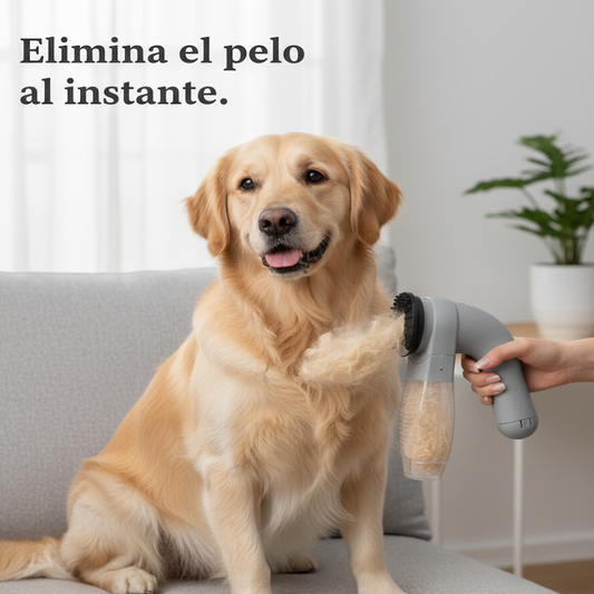Mini aspiradora de mascotas | Casa limpia | Mascota feliz