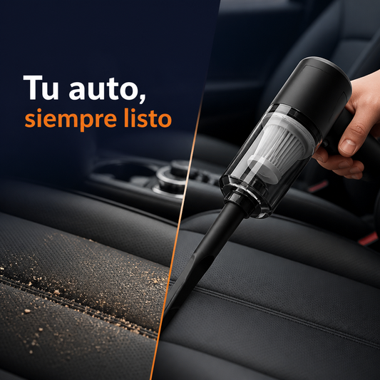 Mini aspiradora portátil | "La libertad de un auto y hogar siempre como nuevos".