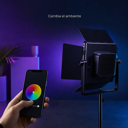 Croma PRO RGB 600 | Panel LED de Iluminación Profesional