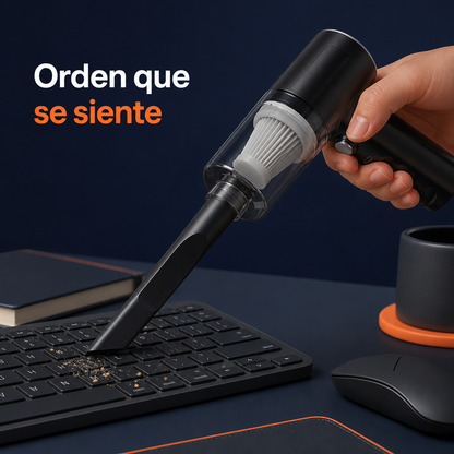 Mini aspiradora portátil | "La libertad de un auto y hogar siempre como nuevos".