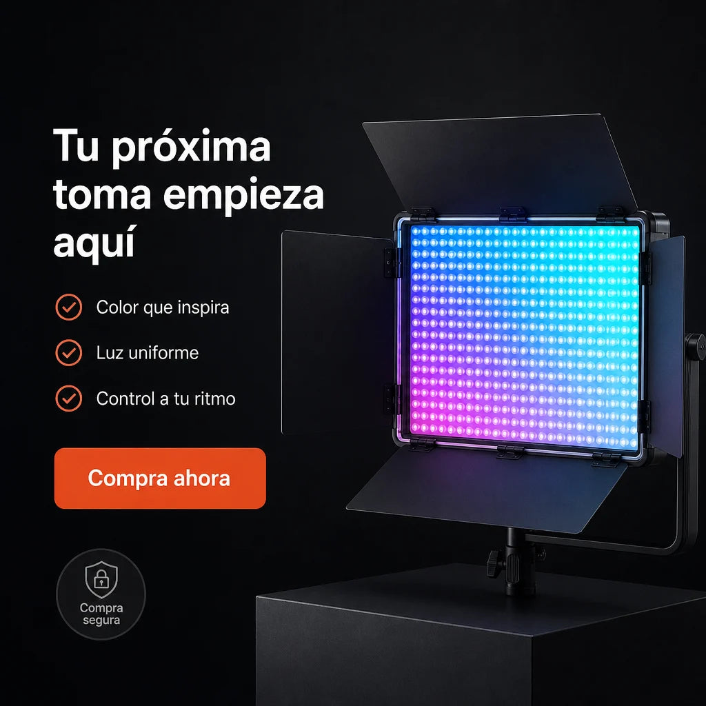 Croma PRO RGB 600 | Panel LED de Iluminación Profesional